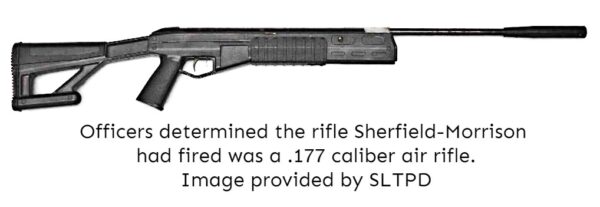 .177 caliber air rifle used